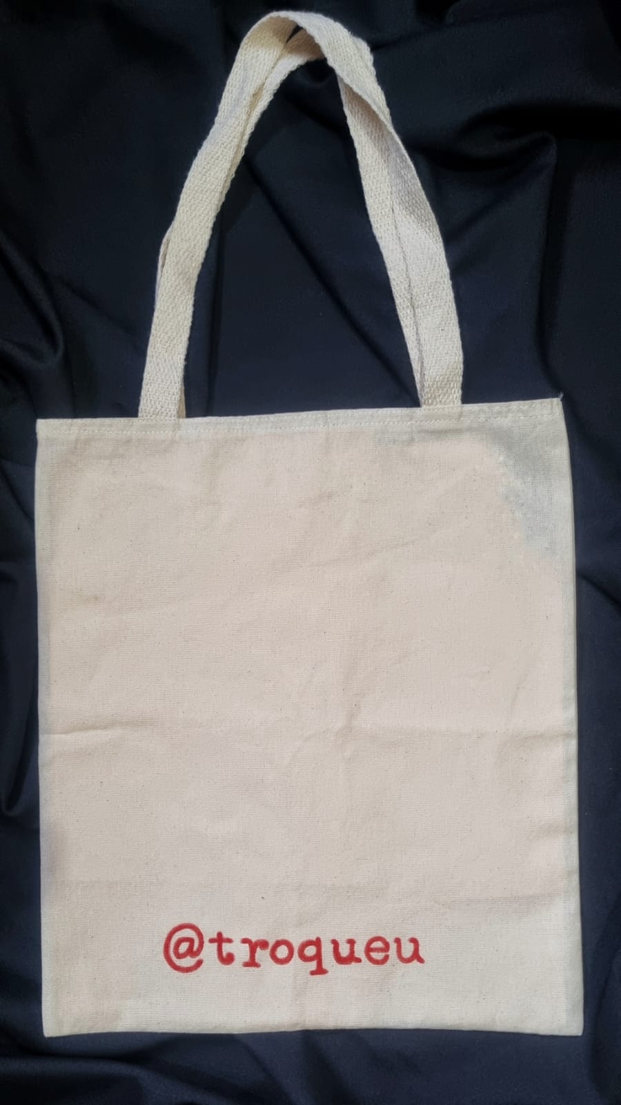 @troqueu - Ecobag | Verso | Quando não fui poeta